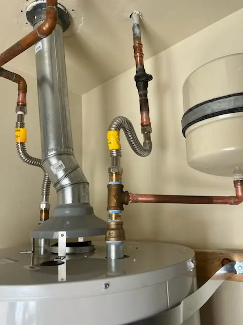 Water heater installation and plumbing repair in Gallows Hill
